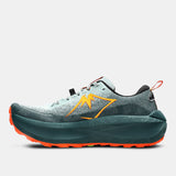 Asics Mens Trabuco Max 4 Trail Running Shoes - Cold Moss/Nova Orange (Sneakers/Runners)