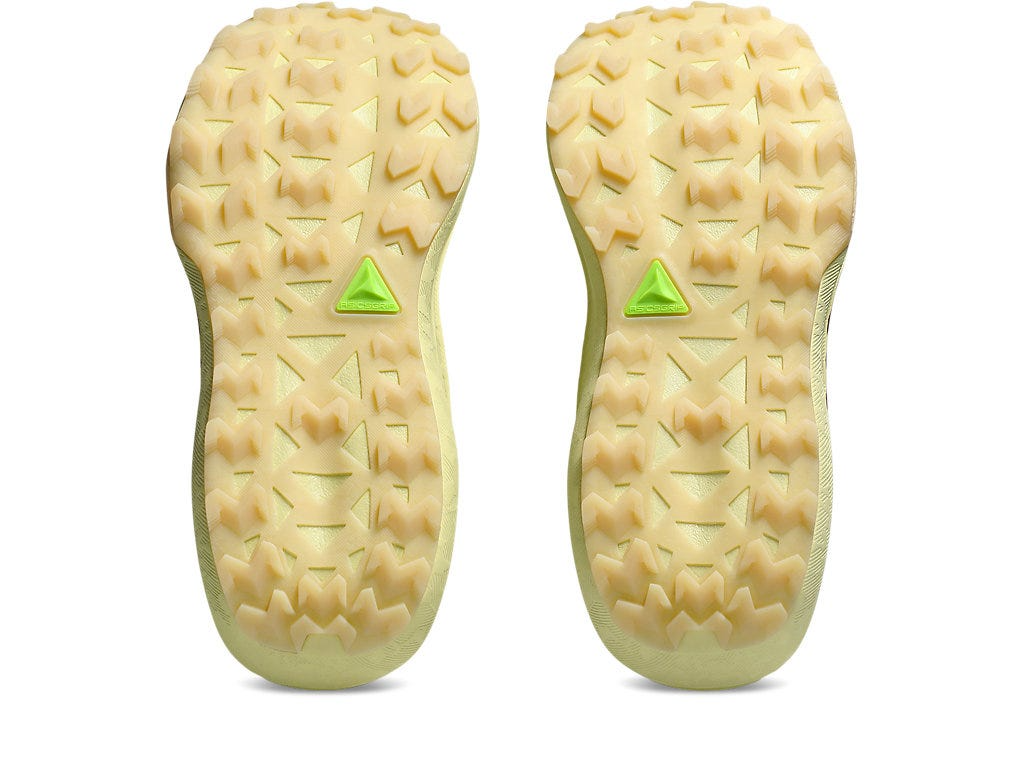 Asics Mens Trabuco Max 4 Trail Running Shoes - Wheat Yellow/Dark Red Planet (Sneakers/Runners)