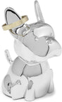 Umbra Zoola Frenchie Dog Chrome Ring Holder (French Bulldog Jewellery Holder)