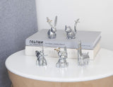 Umbra Zoola Frenchie Dog Chrome Ring Holder (French Bulldog Jewellery Holder)