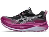 Womens ASICS Trabuco Max 3 Trail Running Shoes in Black/Light Blue – Size 7