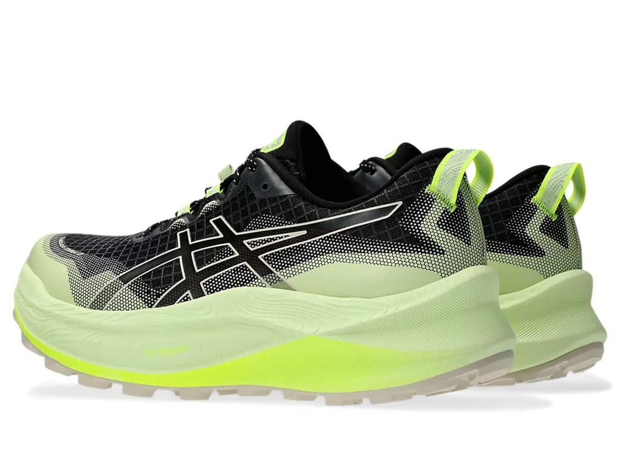 Womens ASICS Trabuco Max 3 Trail Running Shoes in Black/Oatmeal – Size 7.5