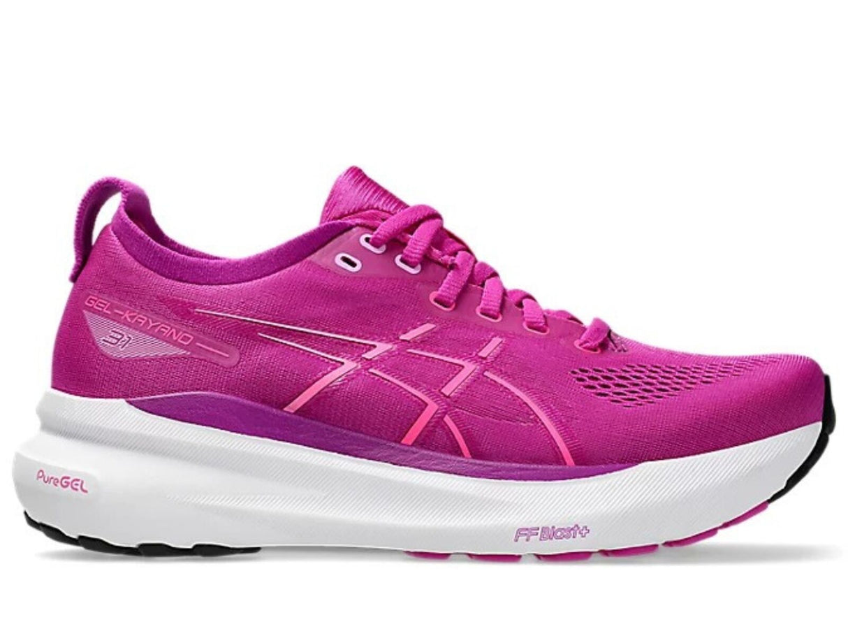 Womens ASICS GEL-Kayano 31 Running Shoes in Bold Magenta/Purple Spectrum – Size 7.5