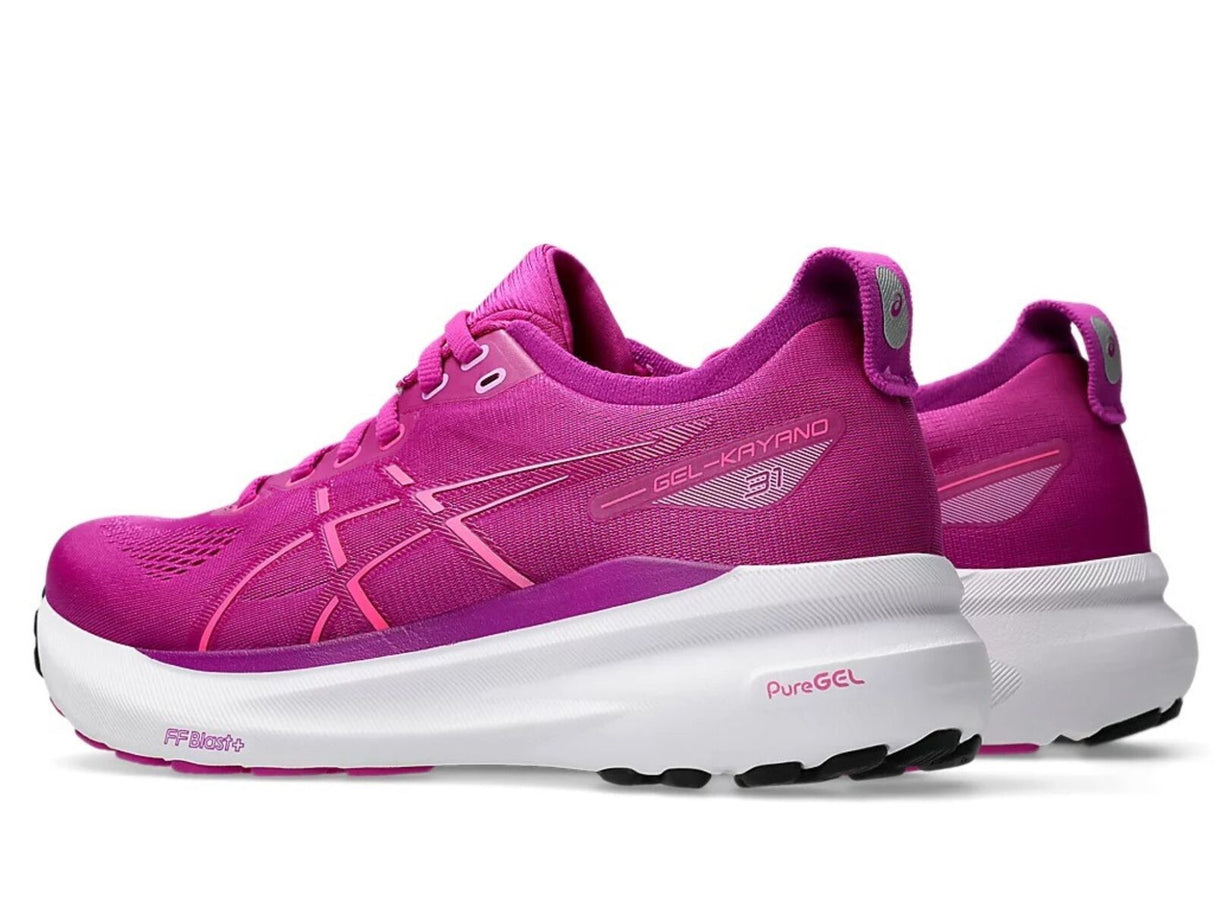 Womens ASICS GEL-Kayano 31 Running Shoes in Bold Magenta/Purple Spectrum – Size 7.5