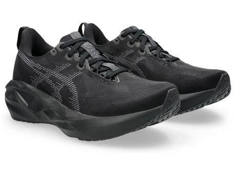 Asics Womens Novablast 5 Running Shoes - Black/Carrier Grey (Athletic Sneakers/Runners)