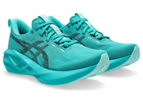Asics Womens Novablast 5 Running Shoes - Wave Teal/Black (Athletic Sneakers/Runners)