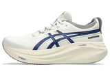 Asics Womens Gel Nimbus 27 Running Shoes - Birch/Indigo Blue (Sneakers/Runners)