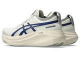 Asics Womens Gel Nimbus 27 Running Shoes - Birch/Indigo Blue (Sneakers/Runners)