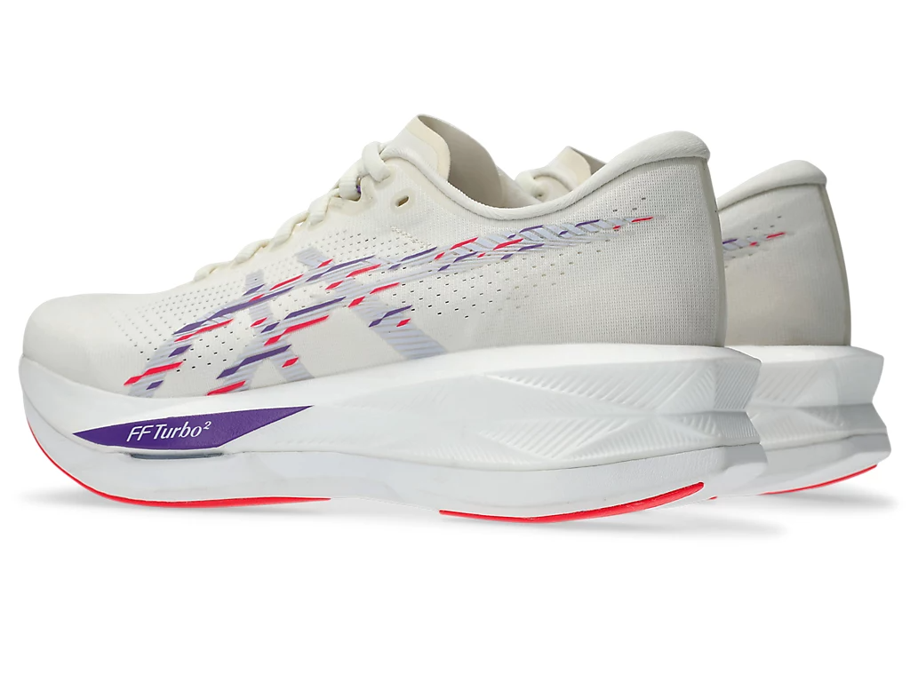 Asics Womens Sonicblast Running Shoes - Cream/Blue Fade (Sneakers/Runners)