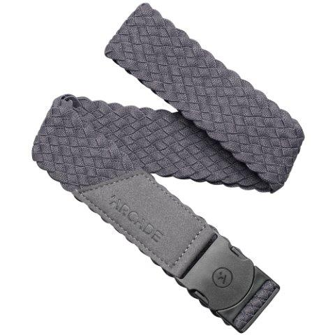 Arcade Futureweave Slim Stretch Belt - Vapor Charcoal One Size (Travel Friendly Buckle)
