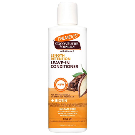 PALMERS 250mL LEAVE IN CONDITIONER COCOA BUTTER LENGTH RETENTION WITH VITAMIN E