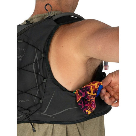 Osprey Dyna 1.5 Mens Hydration Vest Pack with Reservoir for Camping / Hiking - Blue Sky