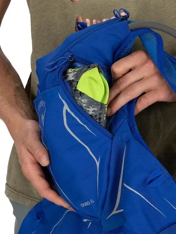 OSP Osprey Duro 6L Mens Hydration Vest w/ Hydraulics Reservoir - Blue Sky