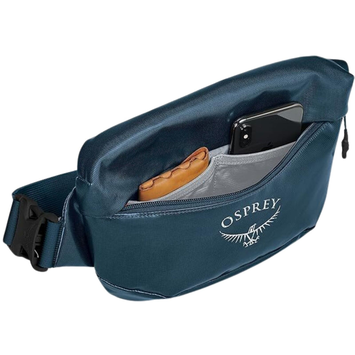 Osprey Transporter Waist Unisex Lifestyle Pack Bum Bag in Venturi Blue