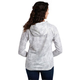 Kuhl Womens AirKuhl Hoody Outdoor Hiking Hoodie in White Print