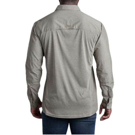 KUHL Airspeed Mens Long Sleeve Shirt UPF 30+ Quick Dry in Lunar Green Size XXXL