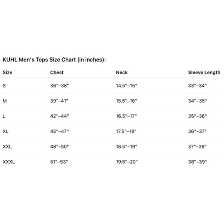 KUHL Airspeed Mens Long Sleeve Shirt Quick Dry UPF 30 Breathable in Natural Size XXL