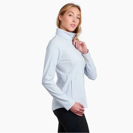 Kuhl Bandita Womens Full Zip Hiking Jacket - Zenith Blue (Outdoor Hoodie)