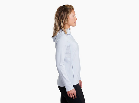Kuhl Bandita Womens Full Zip Hiking Jacket - Zenith Blue (Outdoor Hoodie)