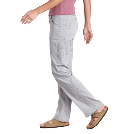 Kuhl Womens Cabo Outdoor Cotton Linen Pants Trousers in Ash - 30 Length