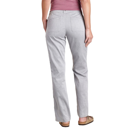 Kuhl Womens Cabo Outdoor Cotton Linen Pants Trousers in Ash - 30 Length
