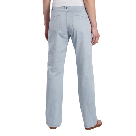 Kuhl Womens Cabo Outdoor Cotton Linen Pants Trousers in Mountain Air - 30 Length