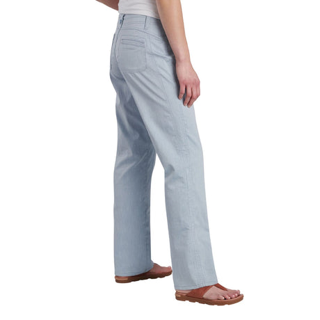 Kuhl Womens Cabo Outdoor Cotton Linen Pants Trousers in Mountain Air - 30 Length