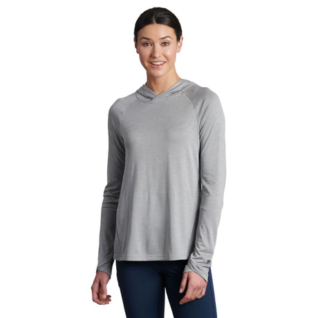 Kuhl Womens Engineered Hoody Hoodie Jumper in Cloud Grey