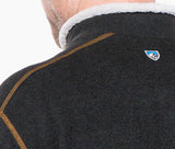 Kuhl Mens Europa 1/4 Zip Fleece Jumper in Charcoal