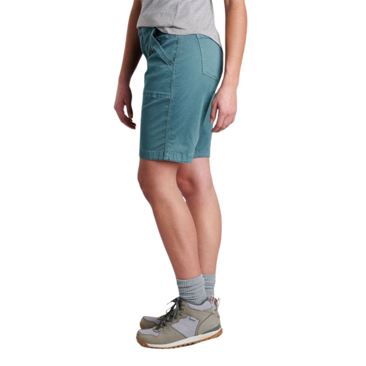 Kuhl Womens Kultivatr 10in Outdoor Hiking Shorts in Eucalyptus