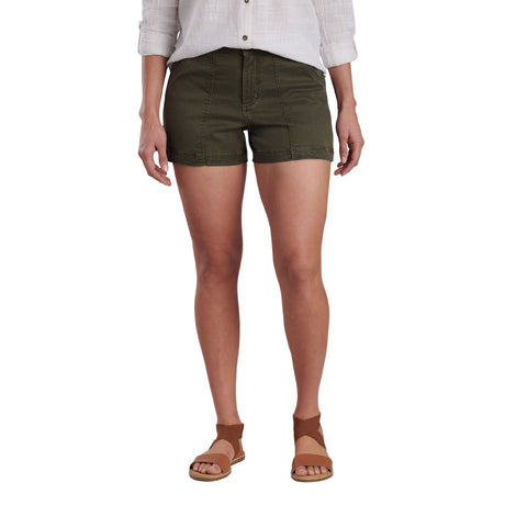 Kuhl Womens Kultivatr 4in Twill Stretch Hiking Outdoor Short in Sage