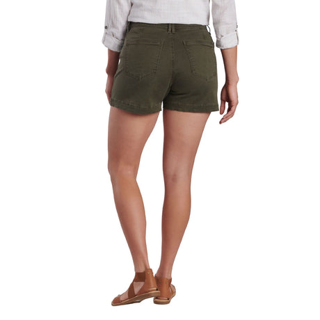 Kuhl Womens Kultivatr 4in Twill Stretch Hiking Outdoor Short in Sage