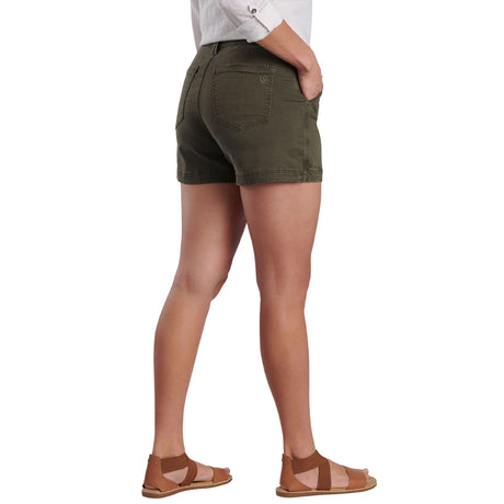 Kuhl Womens Kultivatr 4in Twill Stretch Hiking Outdoor Short in Sage
