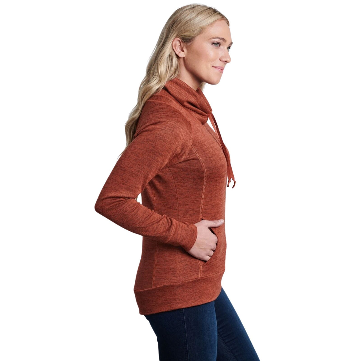 KÜHL Lea Pullover Womens Lightweight Stretch Knit Casual Cozy Top in Autumn Size XS