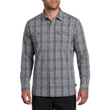 Kuhl Mens Response Outdoor Hiking Long Sleeve Shirt in Lunar Dust