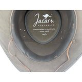 Jacaru 1028 Kangaroo Leather Soft Hat with Chinstrap - Dark Brown (Water Repellent & UPF 50+ Made in Australia)