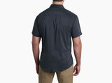 Kuhl Mens Stealth Outdoor Hiking Short Sleeve Shirt in Neptune