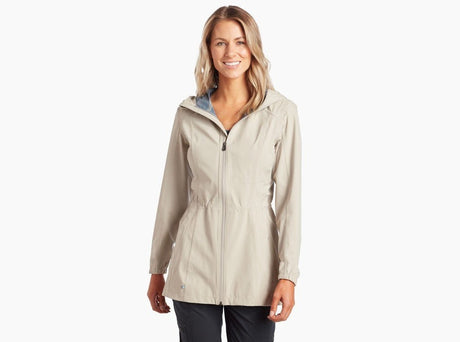 Kuhl Womens Stretch Voyagr Jacket Waterproof Breathable - Dove