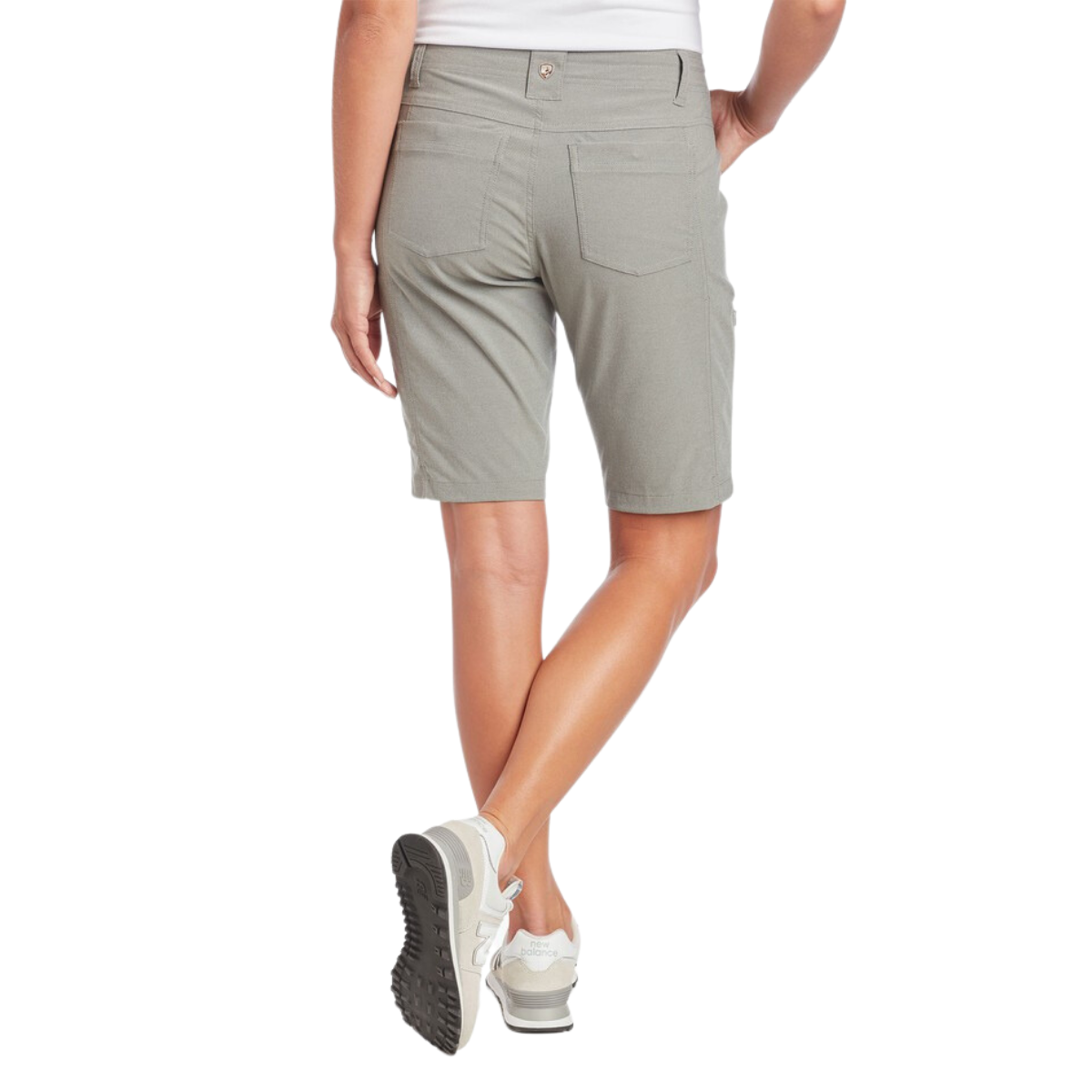 Kuhl Trekr Womens 11" Shorts in Stone