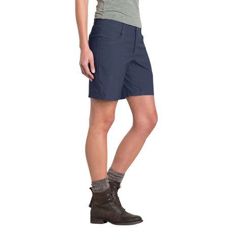 Kuhl Womens Trekr 8in Outdoor Hiking Shorts in Inkwell