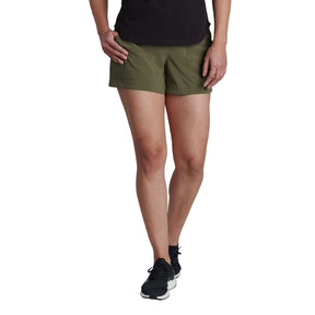 Kuhl Womens 4in Outdoor Hiking Vantage Shorts in Sage