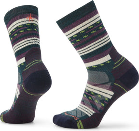 Smartwool W Hike Light Cushion Margarita Crew Socks Twilight Blue