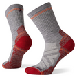 Smart Wool Sma Hike Lc Crew Womens Socks in Light Gray - L