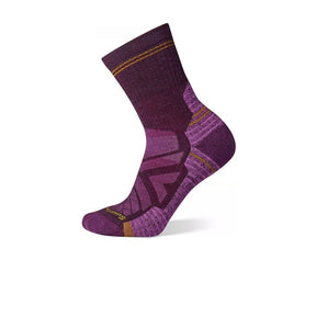 Smartwool Hike Light Cushion Mid Womens Crew Socks - Bordeaux