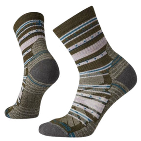 Smartwool Performance Hike Light Cushion Sulawesi Womens Mid Crew Socks - Military Olive - M