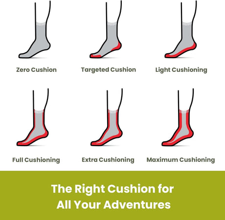Smartwool Womens Hike Light Cushion Tube Stripe Crew Socks in Charcoal Light Grey -  L