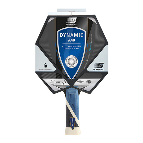 SUNFLEX Dynamic A40 Table Tennis Bat Competition Professional ITTF Approved