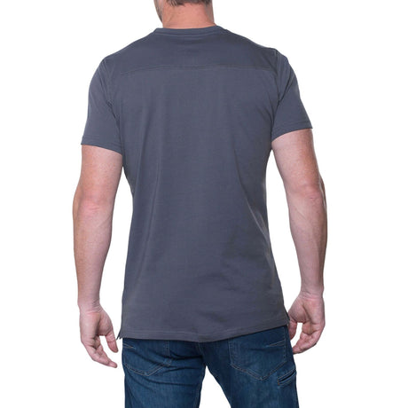 Kuhl Mens Born In The Mountains Outdoor Hiking T Shirt in Carbon