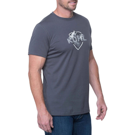 Kuhl Mens Born In The Mountains Outdoor Hiking T Shirt in Carbon