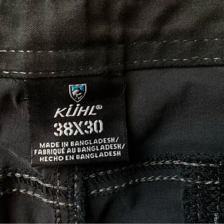 Kuhl Mens Renegade Rock Pants in Ink Black